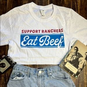 Eat Beef - Crop Top